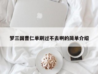 梦三国曹仁单刷过不去啊的简单介绍