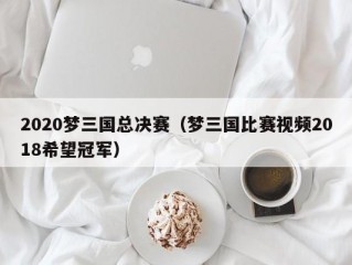 2020梦三国总决赛（梦三国比赛视频2018希望冠军）