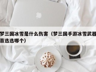 梦三国冰雪是什么伤害（梦三国手游冰雪武器首选选哪个）